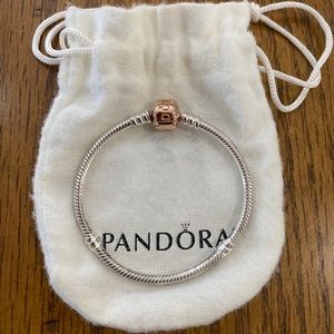 Pandora Moments Snake Chain Bracelet (6”)